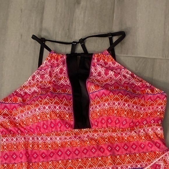 Tankini swimsuit set top bottom shorts  NWT - Picture 5 of 8